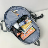 Large Capacity Laptop Backpack 15.6 Oxford High School Bags Teen College Student