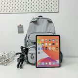 Large Capacity Laptop Backpack 15.6 Oxford High School Bags Teen College Student