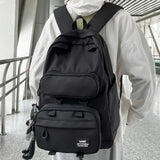 Large Capacity Laptop Backpack 15.6 Oxford High School Bags Teen College Student