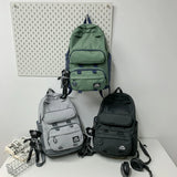 Large Capacity Laptop Backpack 15.6 Oxford High School Bags Teen College Student