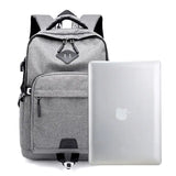 Large Capacity Backpack Men Women 15 Inch Laptop Oxford High School College Stud