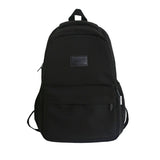 Large Capacity Nylon College Bookbag for Student Teenagers Girls