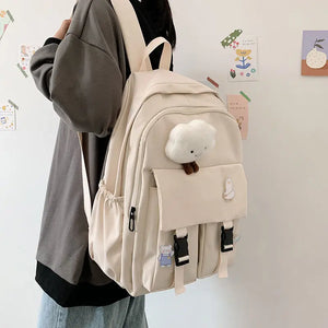 Large Capacity Backpack Students Harajuku Ulzzang Daypacks