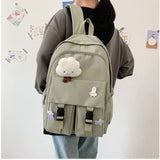 Large Capacity Backpack Students Harajuku Ulzzang Daypacks