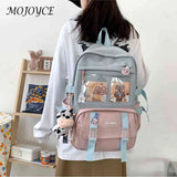 Large Capacity Women's Canvas Backpack for Traveling and Shopping