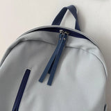 Large Capacity Women's Backpack Solid Harajuku Ulzzang Casual School Bags
