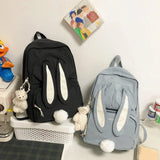 Large Capacity Backpacks with Bear Pockets School Bags for Teen Girls