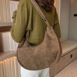 Large Capacity Women's Shoulder Bag for College Students