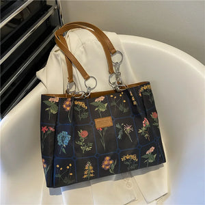 Large Capacity Canvas Casual Shoulder Bag