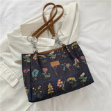 Large Capacity Canvas Casual Shoulder Bag