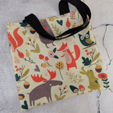 Colorful Cartoon Animal Print Bag for Women