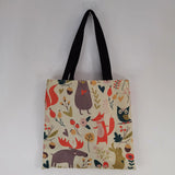 Colorful Cartoon Animal Print Bag for Women