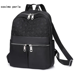 Large Capacity Oxford Backpacks for Women Work Street Bookbags