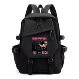 Large Capacity Bocchi The Rock Anime School Bag Female Camping Bag