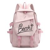 Bocchi The Rock Anime Travel Bags Women Pink Shopping Bag Multifunction Backpack