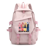 Bocchi The Rock Anime Travel Bags Women Pink Shopping Bag Multifunction Backpack