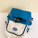 Large Capacity Nylon Backpack with Pendant