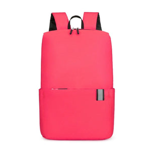 Large Capacity Nylon Backpack with Reflective Stripe