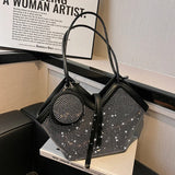 Bright Diamond One Shoulder Tote Bag for Women
