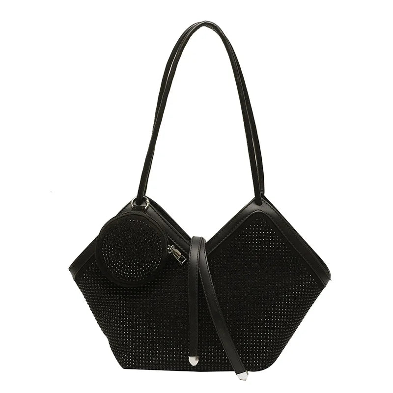 Bright Diamond One Shoulder Tote Bag for Women