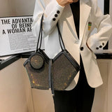 Bright Diamond One Shoulder Tote Bag for Women