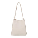 Large Capacity Bucket Bag PU Leather Shoulder Bags for Women