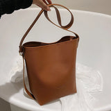 Large Capacity Bucket Handbags Shoulder Bags for Women Female Shopper Bag