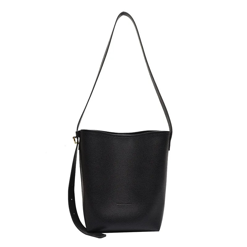 Large Capacity Bucket Handbags Shoulder Bags for Women Female Shopper Bag