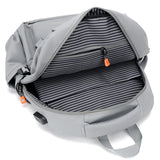 Large Capacity Business Backpack Men's Solid Laptop Bag