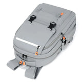 Large Capacity Business Backpack Men's Solid Laptop Bag