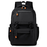 Large Capacity Business Backpack Men's Solid Laptop Bag