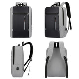 Large Business Laptop Backpack USB Men's Bagpack For Teens