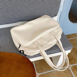 Large Capacity Women Shoulder Bags PU Leather Handbags