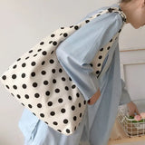 Large Canvas Shoulder Bag Women Casual Tote Handbags
