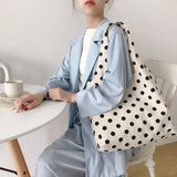 Large Canvas Shoulder Bag Women Casual Tote Handbags
