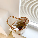 Large Canvas Bucket Bag for Leisure or Travel