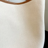 Large Canvas Bucket Bag for Leisure or Travel