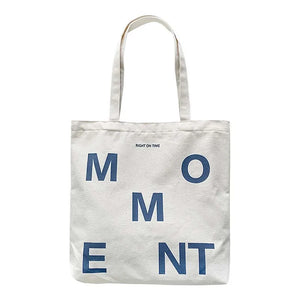 Canvas Hand Bag For Women Shopping Letter Pattern Female Shoulder