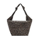 Canvas Handbags Leopard Female Casual Tote Ladies Crossbody Bag