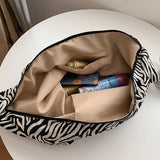 Canvas Handbags Leopard Female Casual Tote Ladies Crossbody Bag