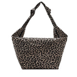 Canvas Handbags Leopard Female Casual Tote Ladies Crossbody Bag