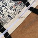 Japanese Vintage Canvas Shoulder Bag Eco Shopping Tote Handbag