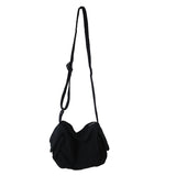 Large Capacity Canvas Shoulder Bags Soft Denim Leisure Travel Bag for Women