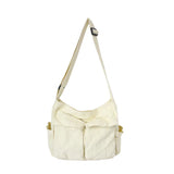 Canvas Shoulder Bag Soft Denim Leisure Or Travel Bag for Women