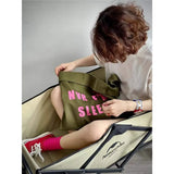 Large Capacity Canvas Shoulder Bags Soft Denim Leisure Travel Bag