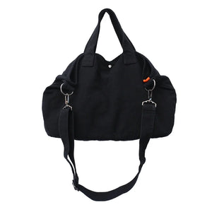 Large Capacity Soft Denim Shoulder Bag for Women