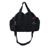 Large Capacity Soft Denim Shoulder Bag for Women