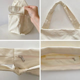 Large Capacity Canvas Shoulder Bags Women Lazy Casual Crossbody All-match
