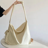 Large Capacity Canvas Shoulder Bags Women Lazy Casual Crossbody All-match