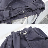 Large Canvas Shoulder Bags Women Retro Couple Handbags